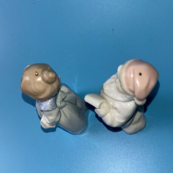 Lot of 2 LLADRO Christmas Ornaments Santa 5842 & Mrs Santa Claus 5939 with Box - Picture 6 of 8